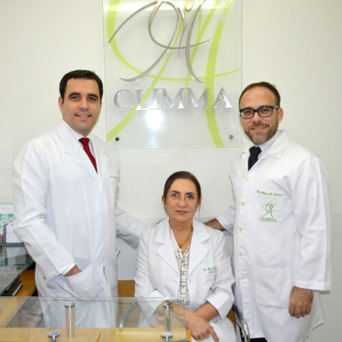 Dr Daniel Mariano de Andrade, Dra Gilva Mariano e Dr Regis Mariano de Andrade